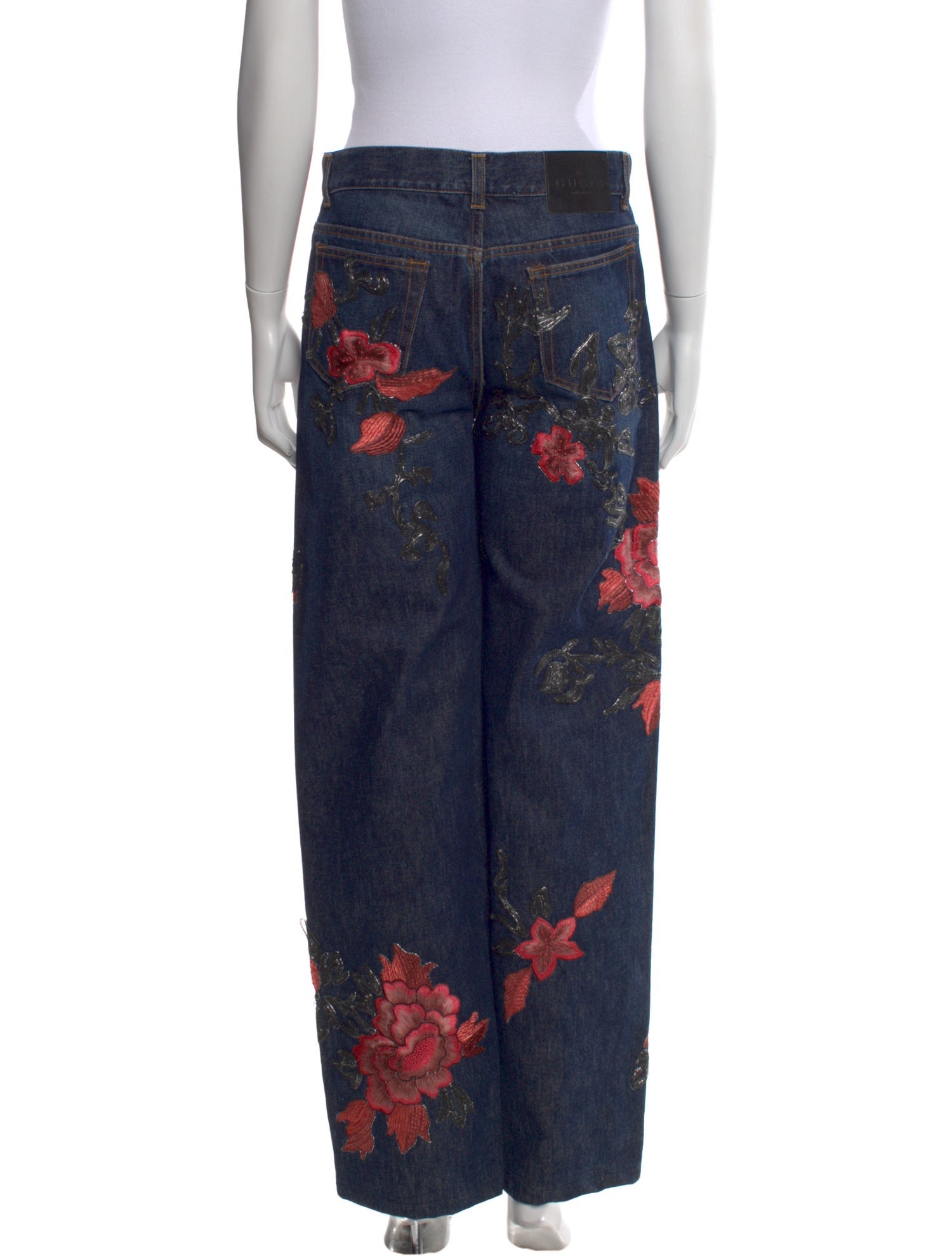 Gucci Vintage Wide Leg Jeans